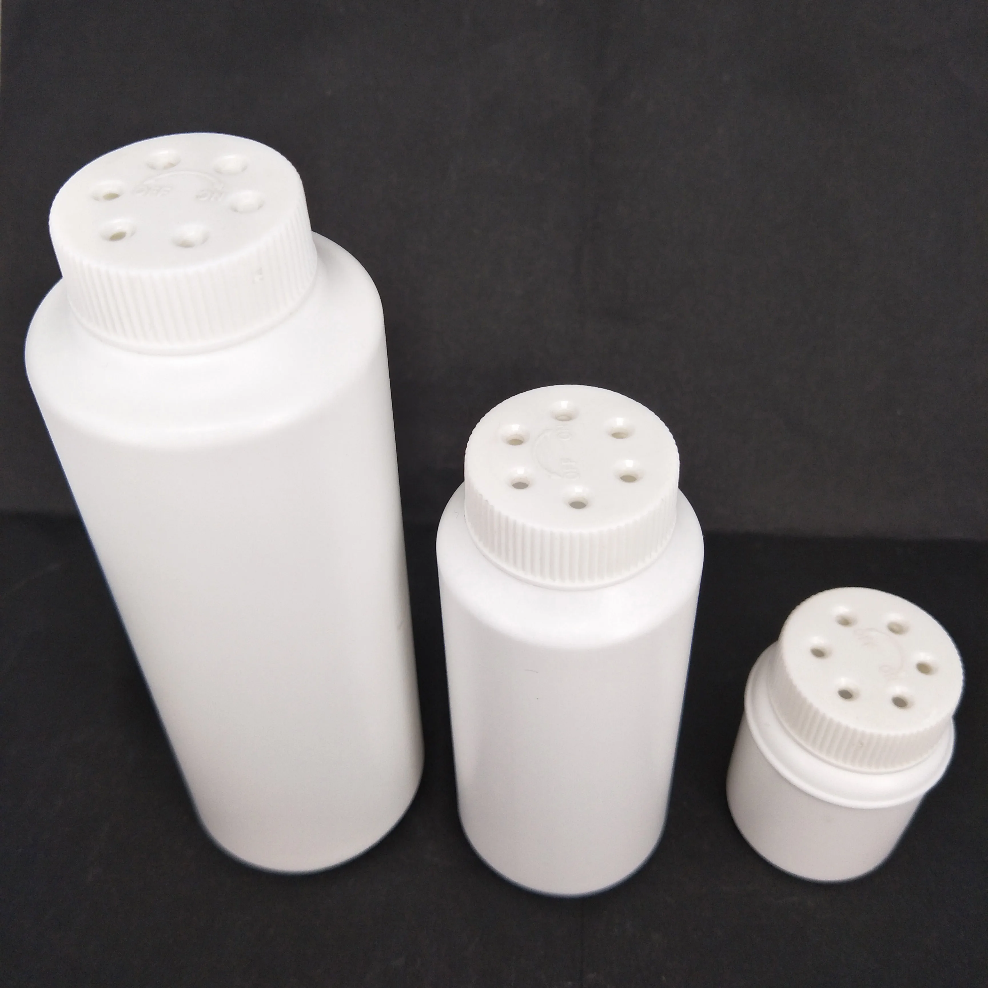 100ml/200ml/500ml HDPE Plastic Talcum Powder Bottles Powder Shaker