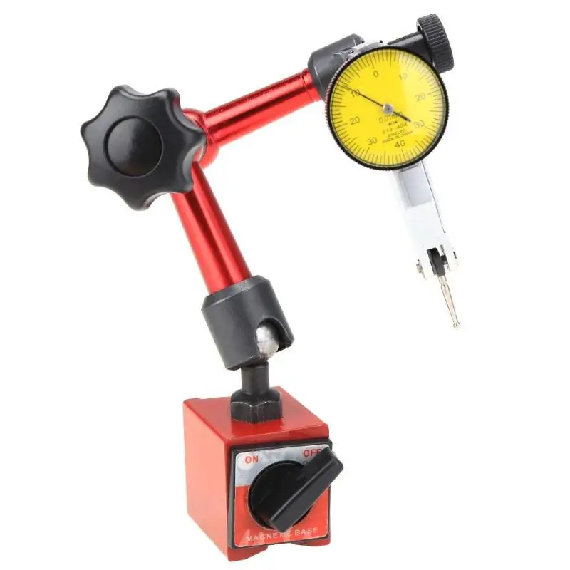 Universal Flexible Indicator Holder Stand Clamp Arm Tool for Dial Test Gauge-US 