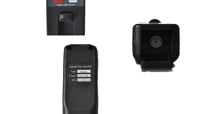 Optical Fiber Identifier Detector Including 10mW VFL for FTTH Live Active Trafic Fiber Signal