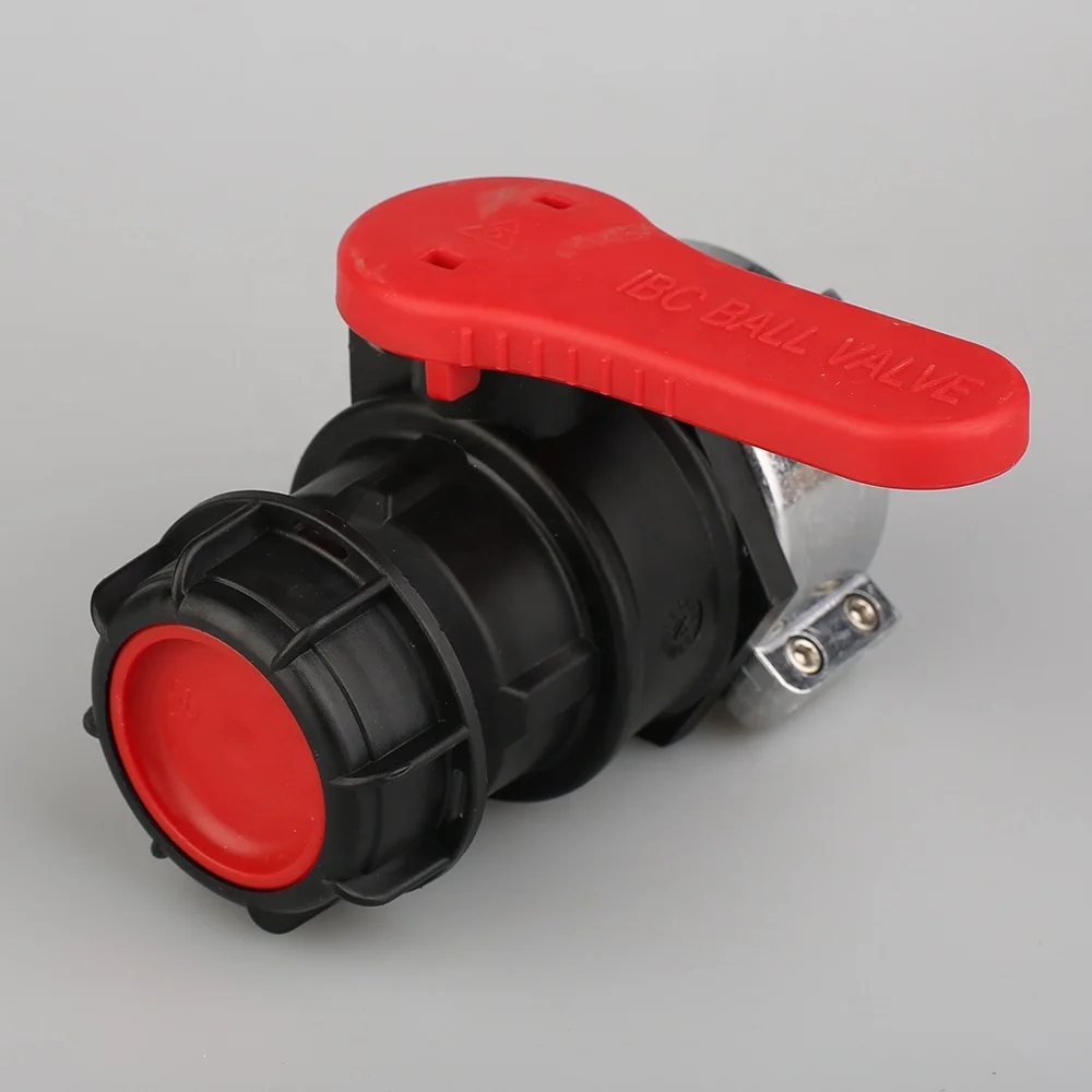 Plastic DN50 ball valve ibc tank valve