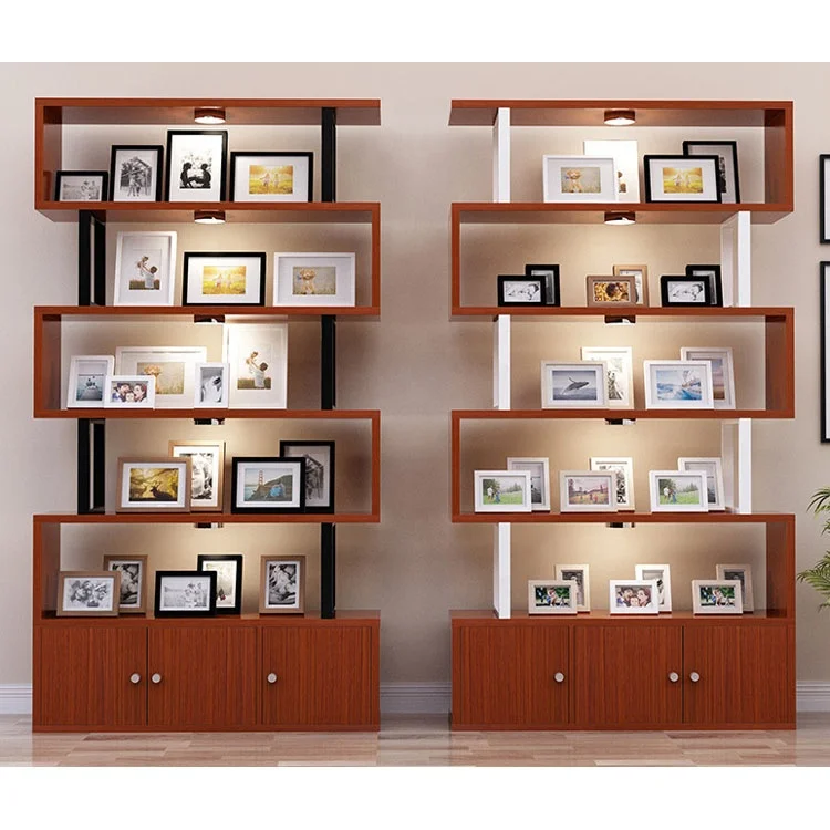 High Capacity Top Quality Freely Combinable Wood Storage Shelf Bookcase