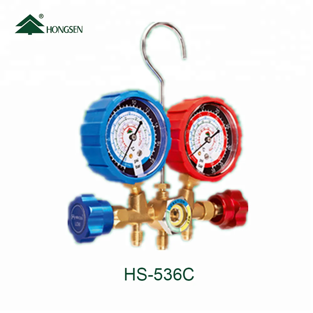 R22 R404a R407c R134a Hs536c A/c 诊断歧管量表 Buy Ac Manifold Gauge Set