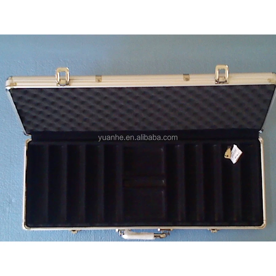 Алюминиевый корпус чипа для покера объемом 500 чипов