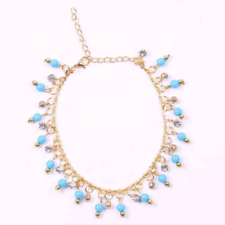 blue diamond choker