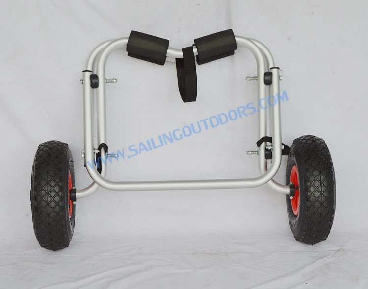 Promotional Folding Aluminum Kayak Cart Trolley Canoe Dolly Cart ...