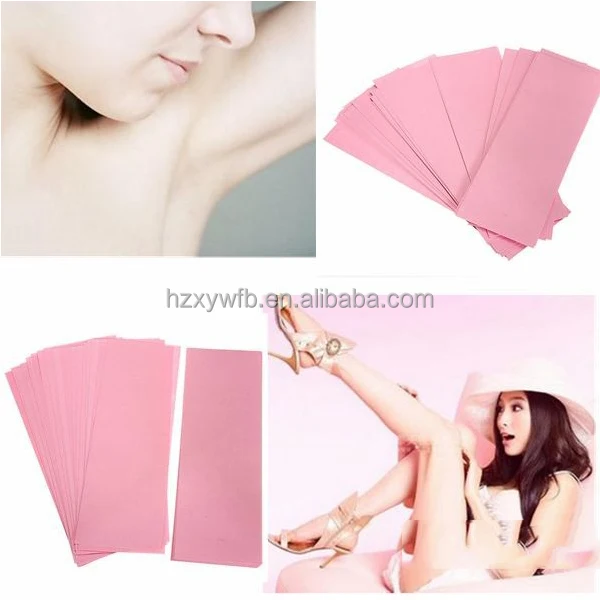 Bidwise-80pcs-Nonwoven-Epilator-Depilatory-Hair-Removal-font-b-Waxing-b-font-Strip-Paper