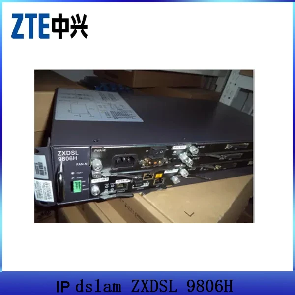 ZTE ZXDSL 9806H 24-Port ADSL2 VDSL2 Mini DSL Device for Efficient