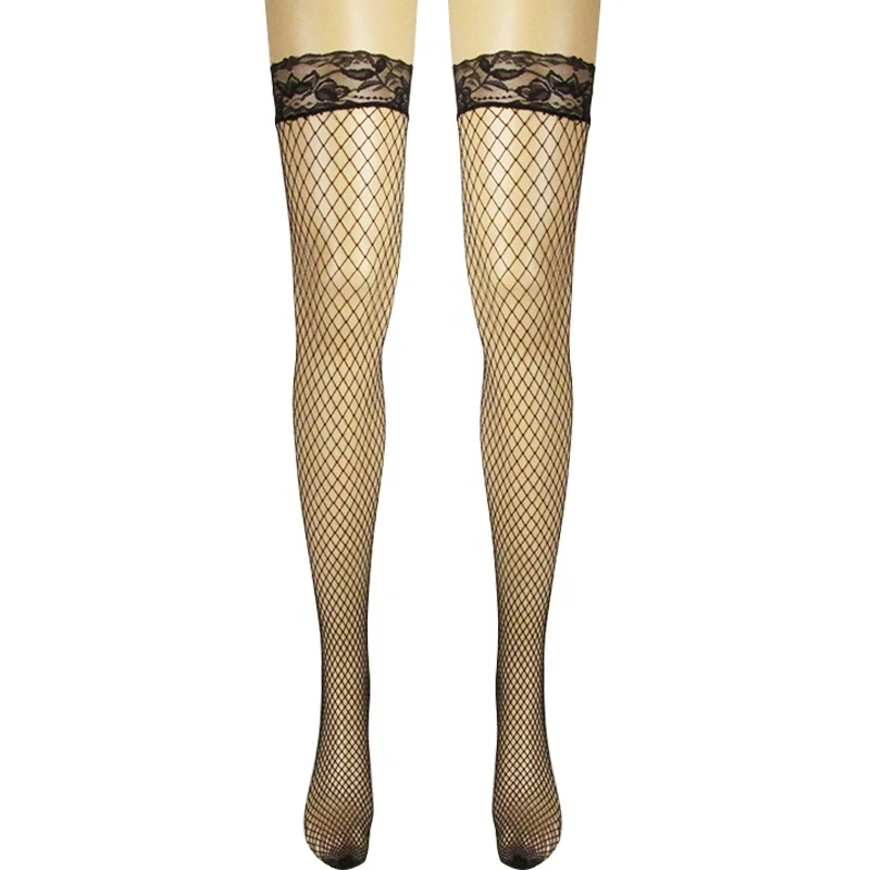 Customized Patterns Black Fishnet Pantyhose Tights Stockings Women Silk Fishnet Stocking Silk Large Pantyhose