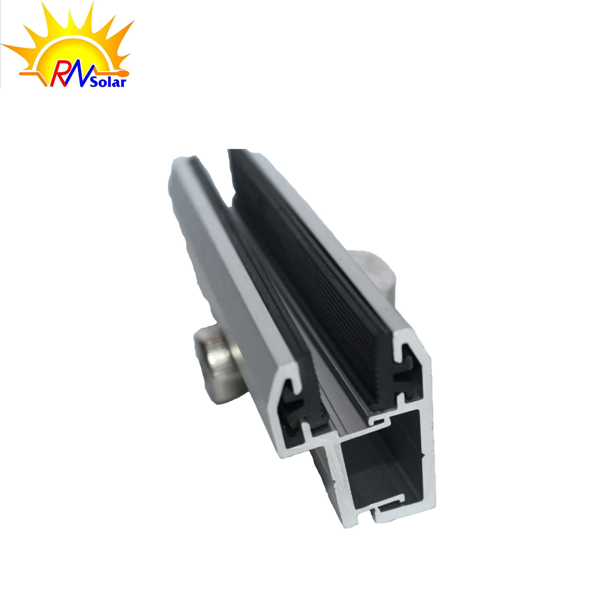 
Анодированные алюминиевые крепежные зажимы для солнечных панелей 