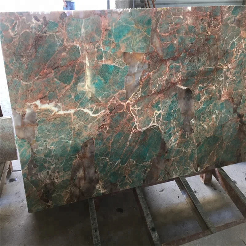 Amazonite Turquoise Green Granite Price for Polished Tiles and Slabs