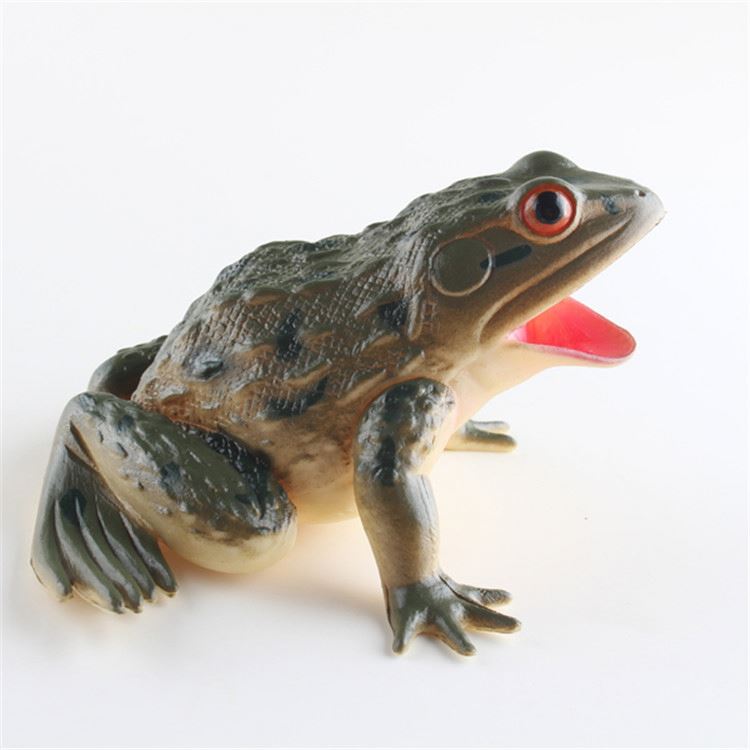 
Прочные OEM качественные искусственные разноцветные пластиковые игрушки прыгающая лягушка 
