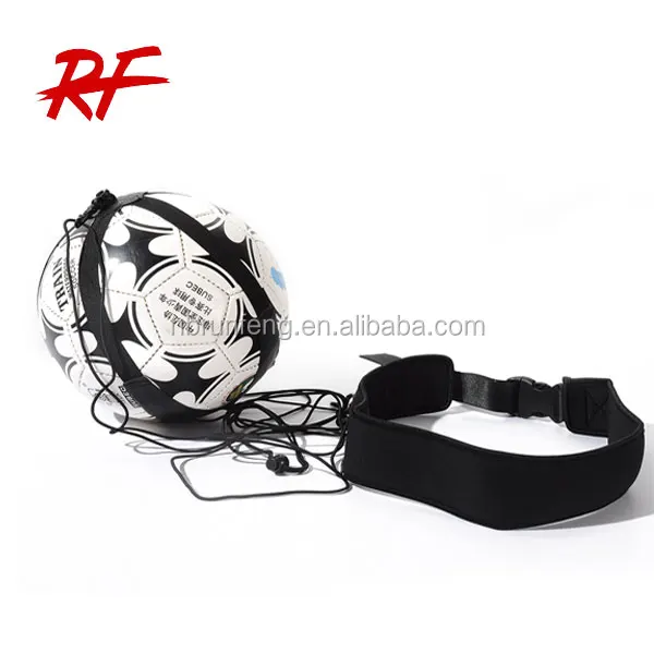 training football on string