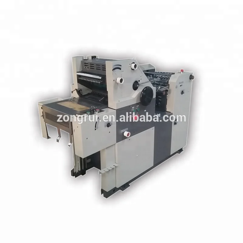 Printing Machinery Leader ZR1015 Mini Offset Printing Machine