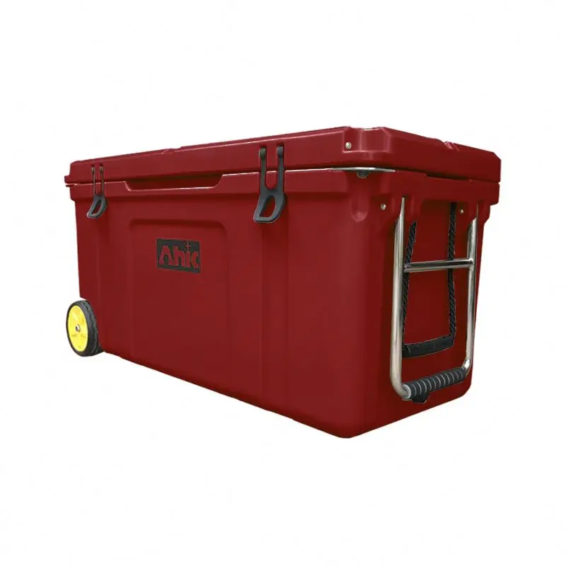 120QT Rotomolded Plastic Ice Box Ice Chest Beer Cooler 120L Cooler Box