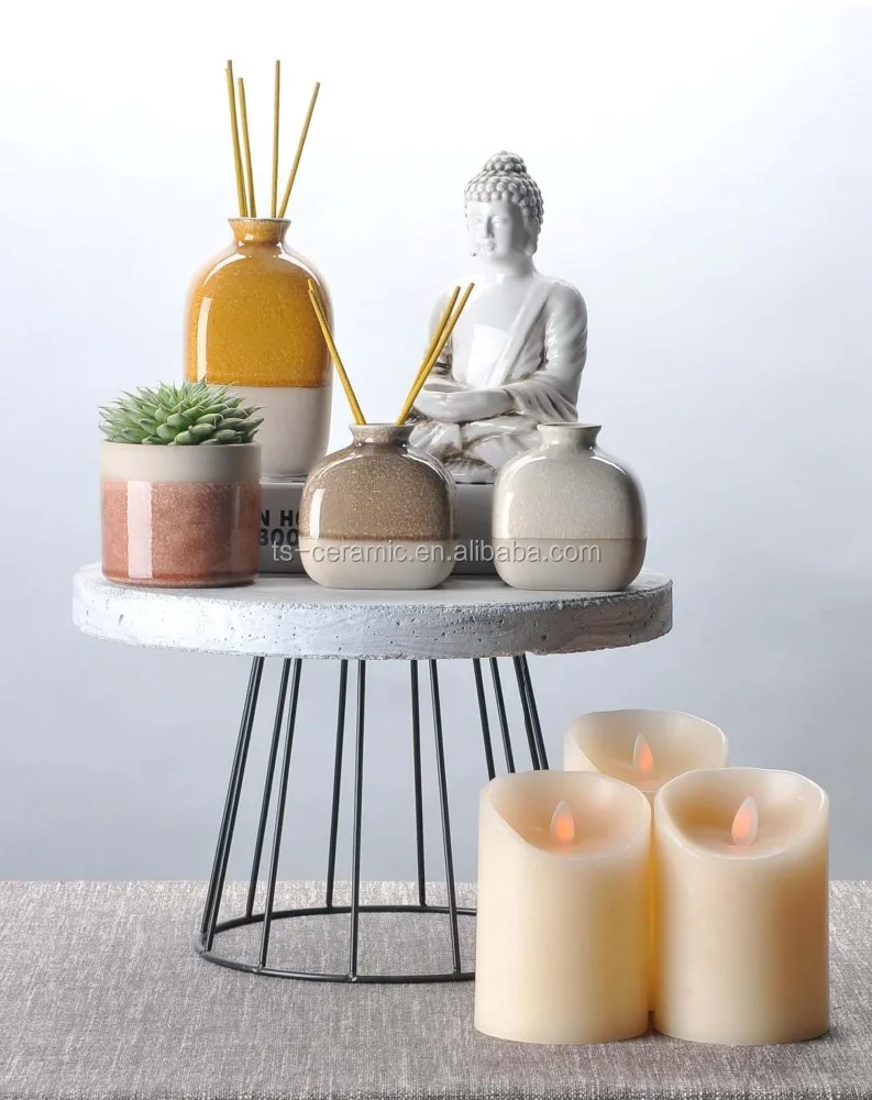 批发现代小可爱窄口釉面陶瓷花瓶| Alibaba.com