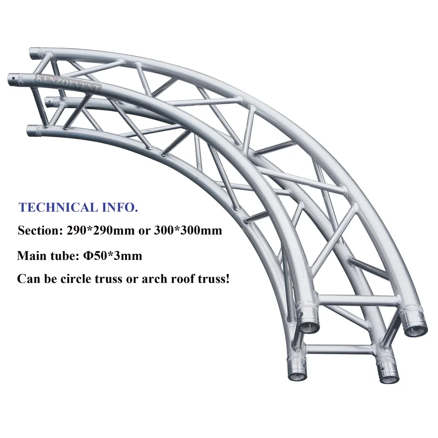 ARCH アーチ　ドライロンT Mサイズ Aluminum Ceiling Circle Lighting Truss for Sale - PNG