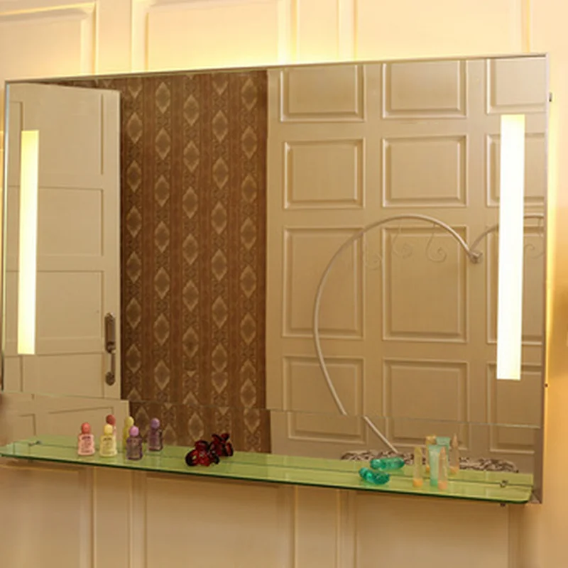 Salon Rectangle LED Lighted Decorative Makeup Wall Mirror