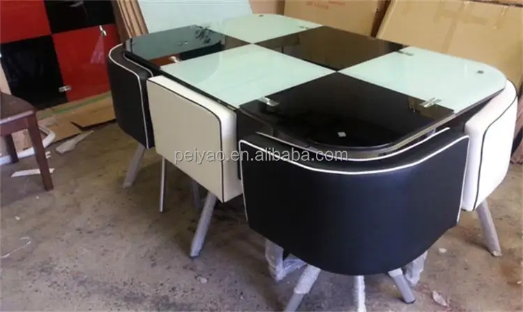 cheap space saving table and chairs