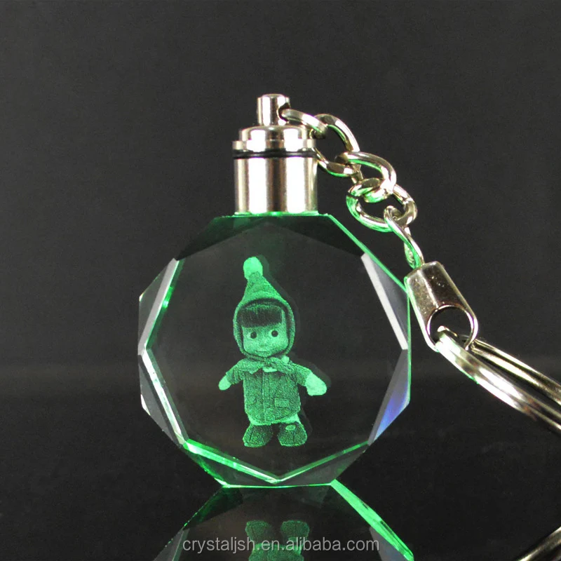 Оптовая продажа, дешевая детская фоторамка, светодиодный брелок с кристаллами