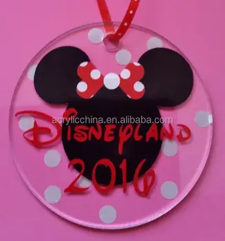 Acrylic Ornament Mickey/Minnie Mouse /mickey minnie mouse