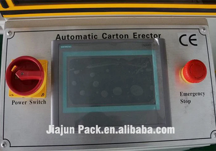 Durable and Low Price High Speed Case Erector With SIEMENS Control System Carton Erector