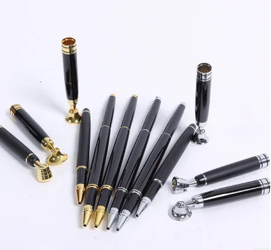 2019 черный гравированный дизайн изысканный красивый металлический Настольный набор подставок для