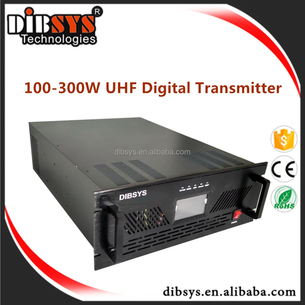 Low Power Digital Tv Broadcasting Equipment Dvb-t and Dvb-t2 Transmitter