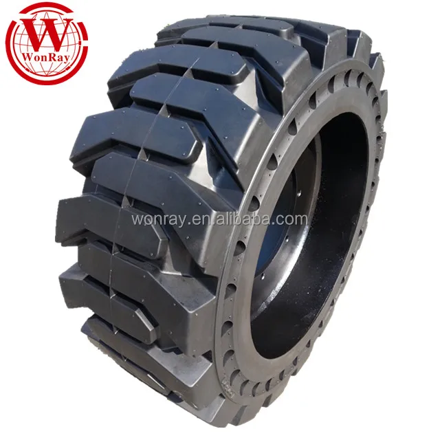 750-15 650x10 Skid Steer Loader Solid Tires for Jcb 190