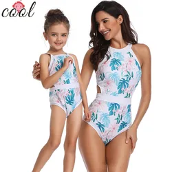 2019, купальники и пляжная одежда, подходит для матери и дочери, новинка 2021, купальники, сексуальное бикини, красный цельный купальник