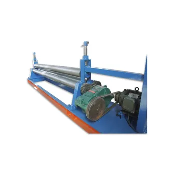 Small device W11 - 6 * 1500 Cylinder Bend Steel Manual Rolling Bending Machine for sale