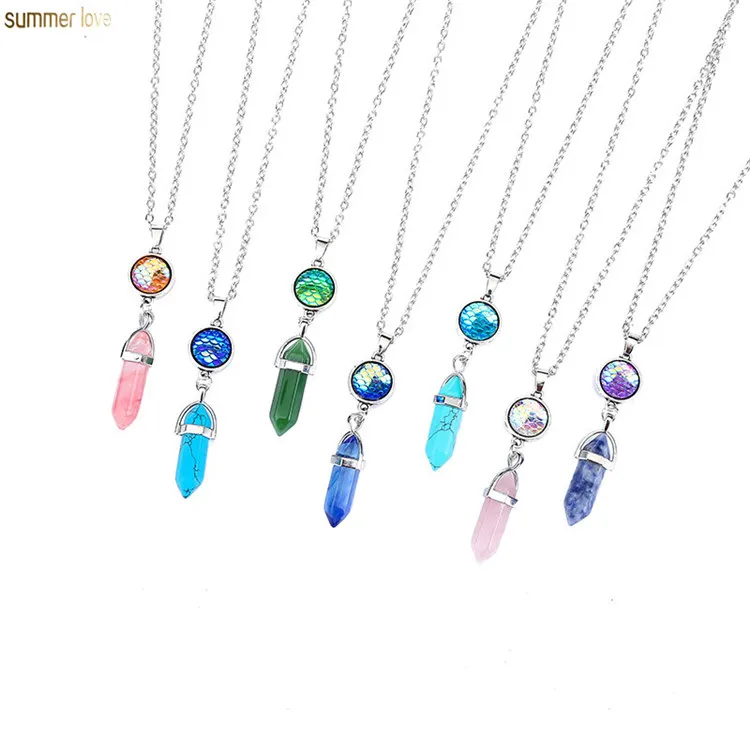 Natural Stone Silver Crystal Opals 