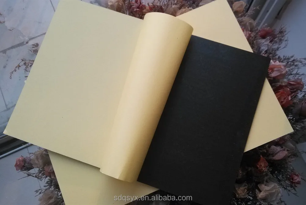 A4 лучший белый/черный двухсторонний клей жесткий/пенопластовый фотоальбом ПВХ лист