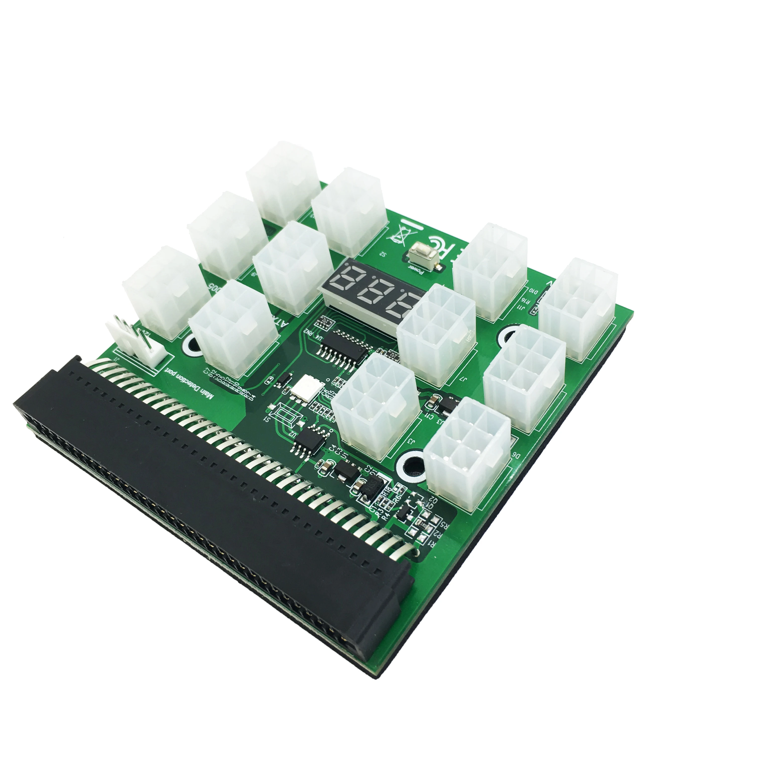 Breakout Board 6Pin Breakout Board Adapter for 1200w Power Supply Server Power