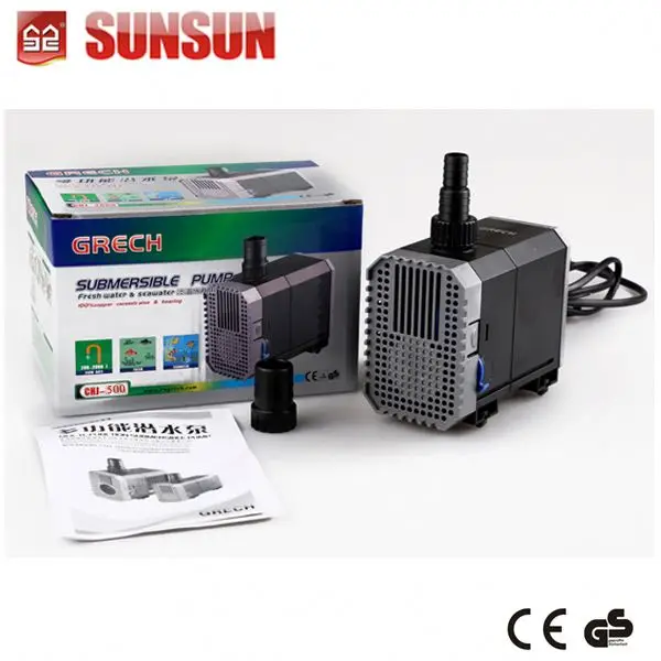 SUNSUN CHJ-500 Многофункциональный погружной водяной насос с фильтром для аквариума
