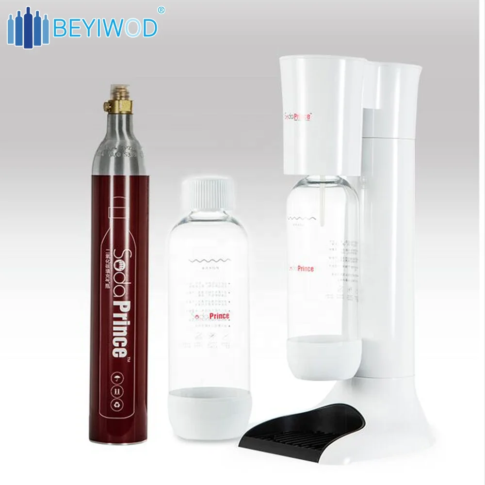 Hot sale soda water maker for home use with 0.6L Cylinder 420g CO2 making 60L sparkling water