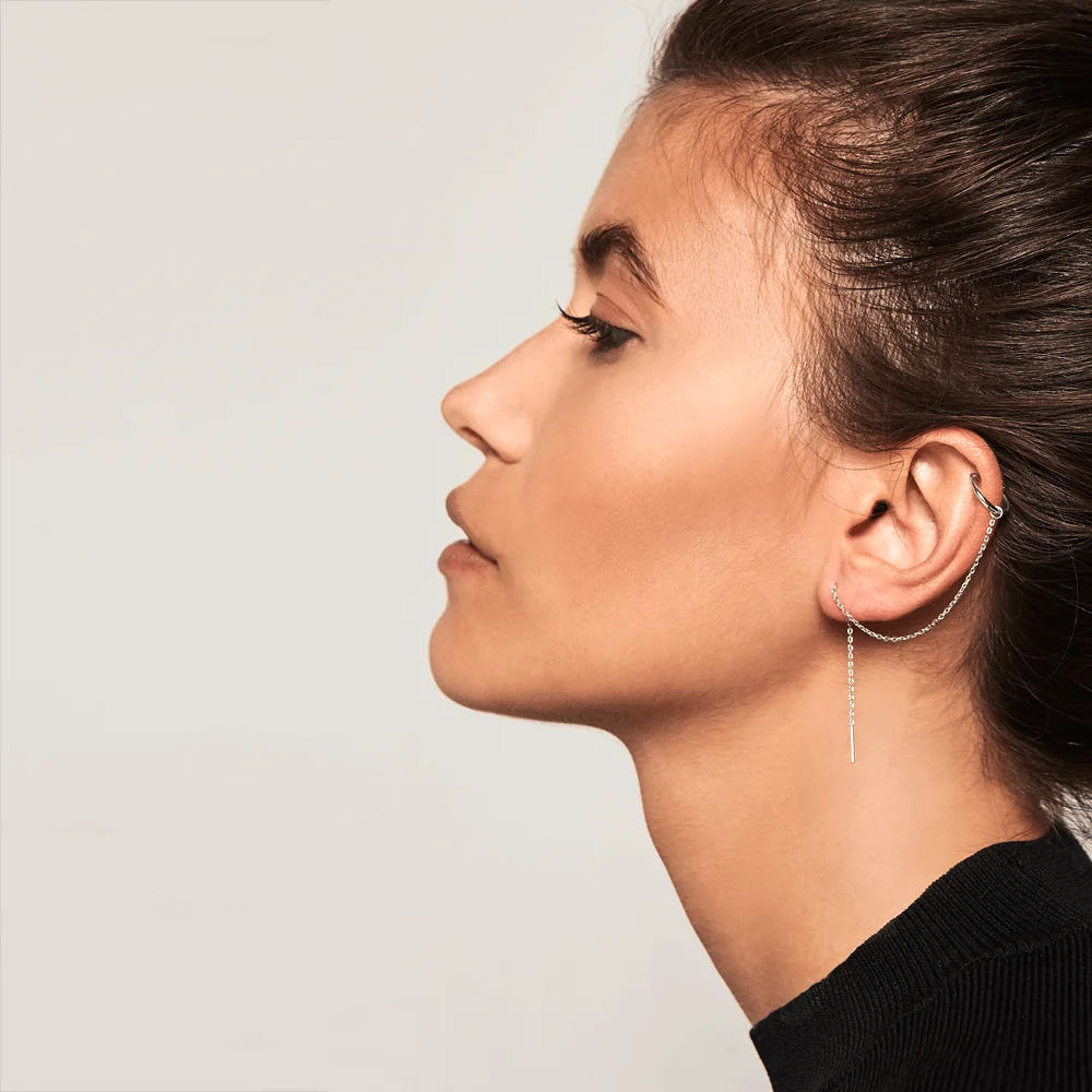 Boucles D'oreilles Femme Longues à Chaînes Et Franges - Or Métal - Style Rétro Et Bling - Neuf Avec étiquettes