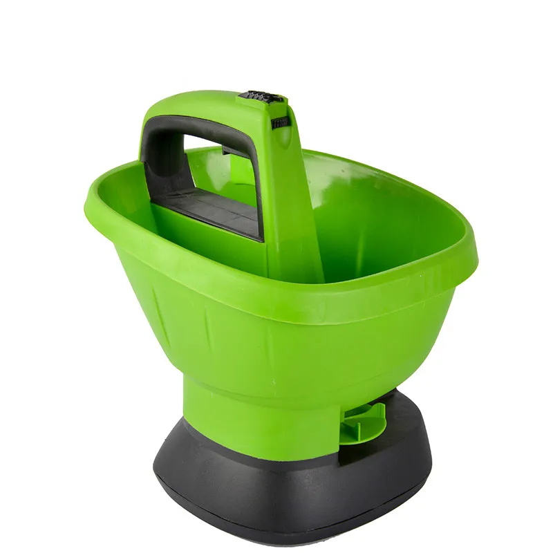 6v Cordless Electric Fertilizer Spreader 2.7 Litres,Ideal For Lawn Seed