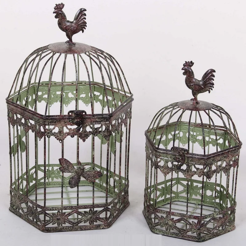 Small Animals Sheet Metal Set Of 2 Bird Cage - Buy Bird Cage In ...
