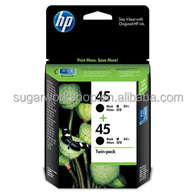 Cartucho HP original negro Nº 45 51645A | Deskidea