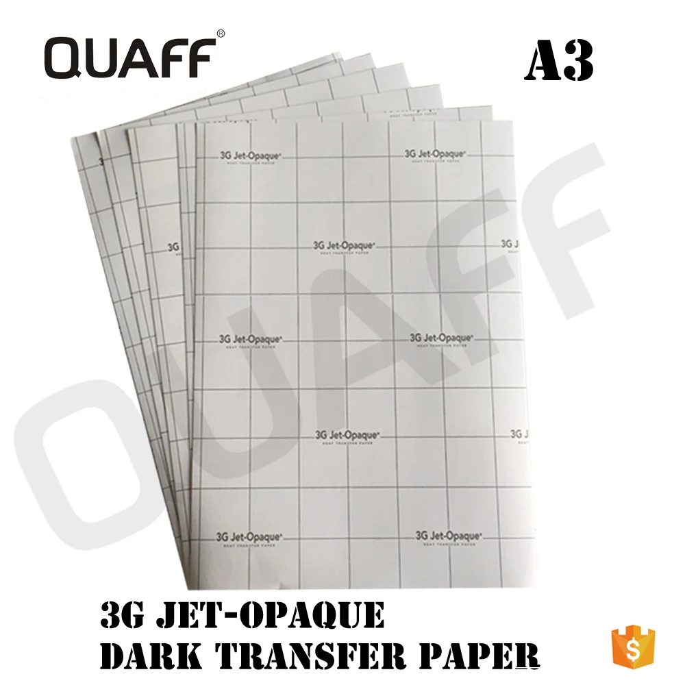 3G Jet-Opaque Dark Transfer Paper