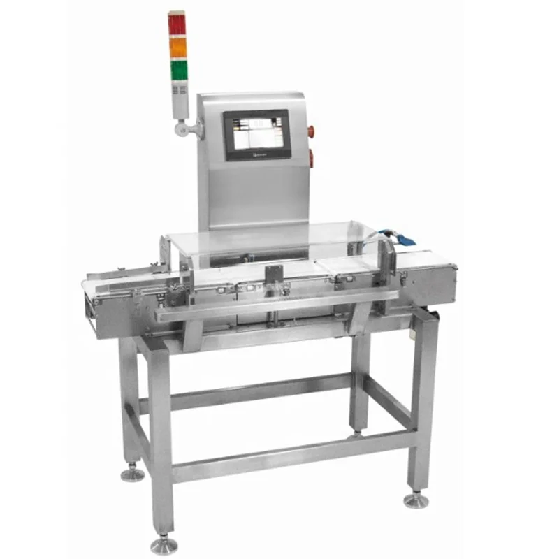 High Accuracy Food Package Automatic Fix Capsule Check Weigher Weighing Check Machine with Conveyor and Vibrating Plate