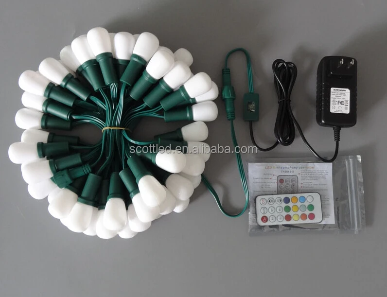 G27 Christmas Lights Ws2811 LED Pixel Light Strings 12V