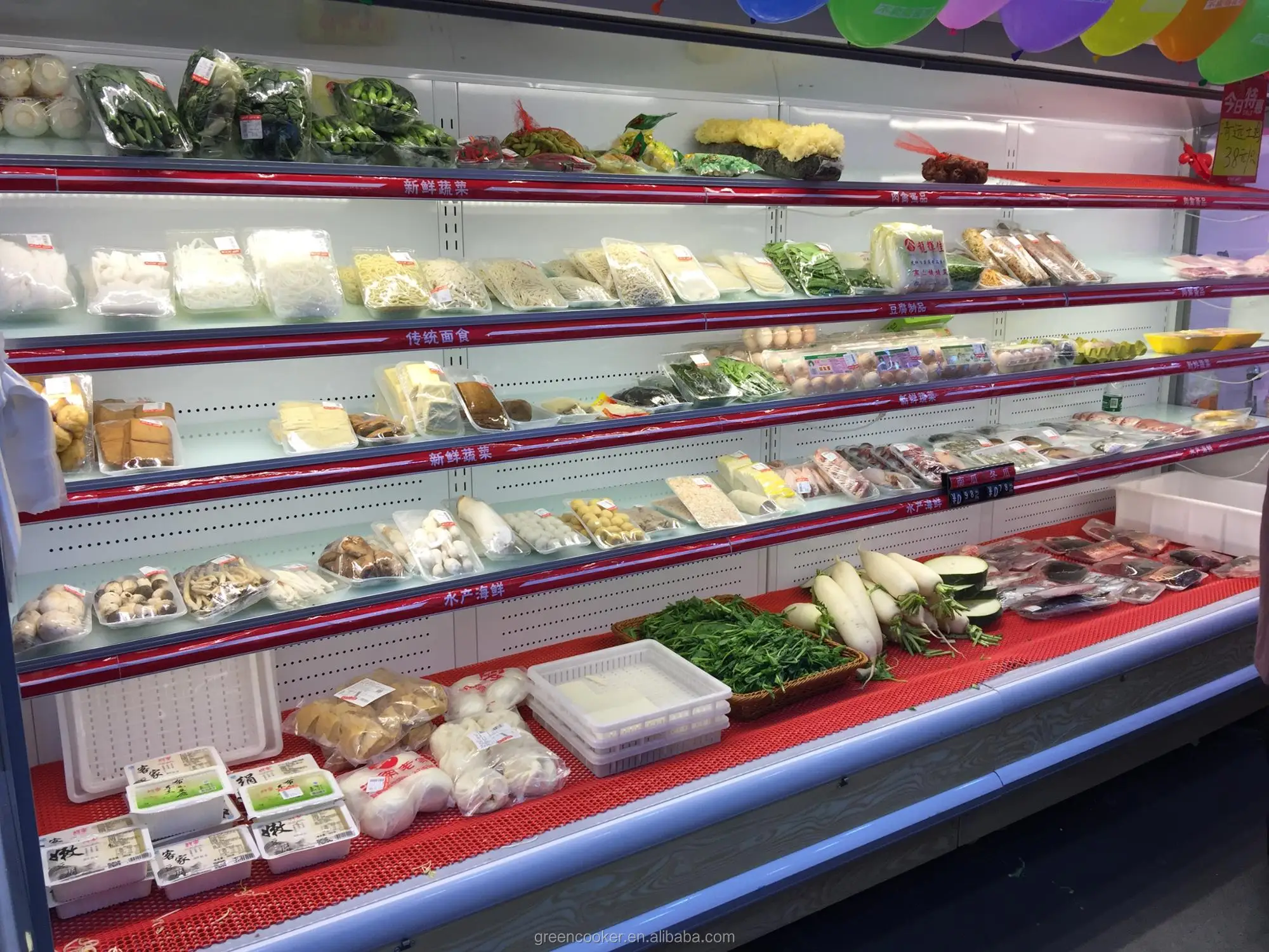 chips ahoy! 大型ストアディスプレイ 乳製品/野菜と果物のディスプレイ