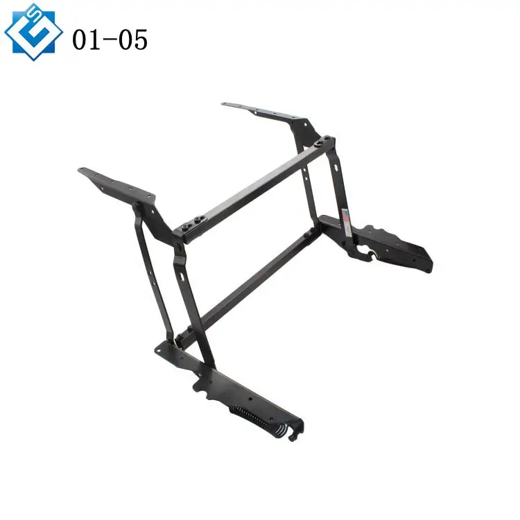 Easy to Build Black Convertible Hinge Diy Customized Length Flip Top Lift up Coffee Table Mechanism With Spring Assist