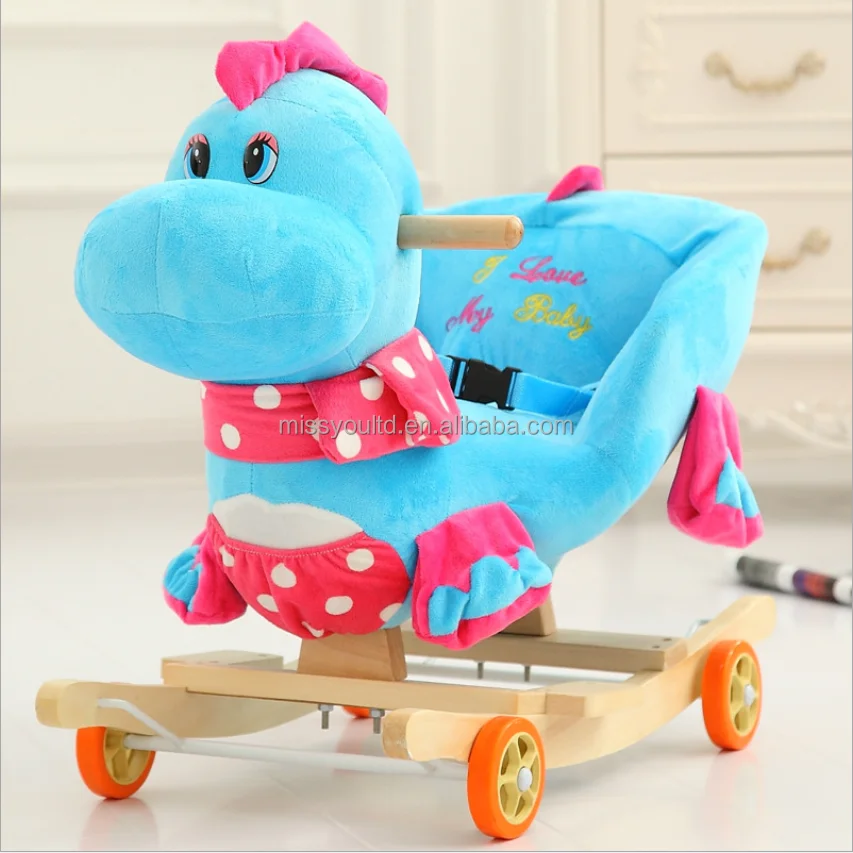 Мягкое детское кресло-качалка, детское деревянное кресло-качалка, детская игрушка-качалка с животными со звуком