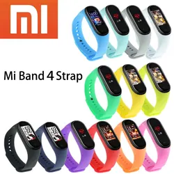 Новое поступление, умный браслет на запястье, металлический ремешок для часов Xiaomi Mi Band 4
