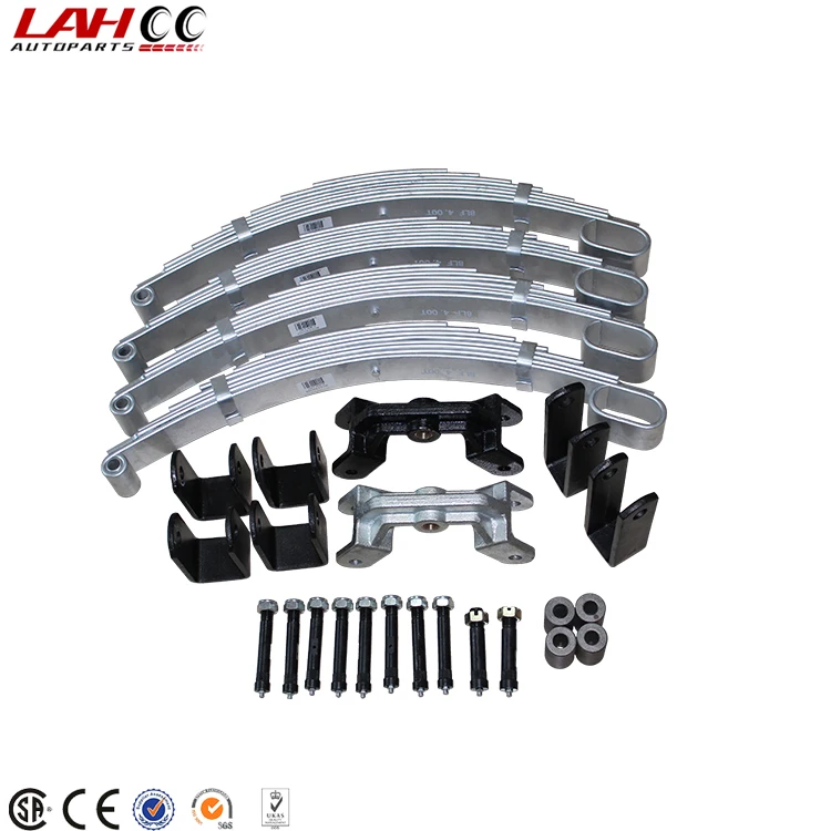 3500kg tandem Axle Boat Trailers Car Trailer 7 Leaves Spring Set Leaf