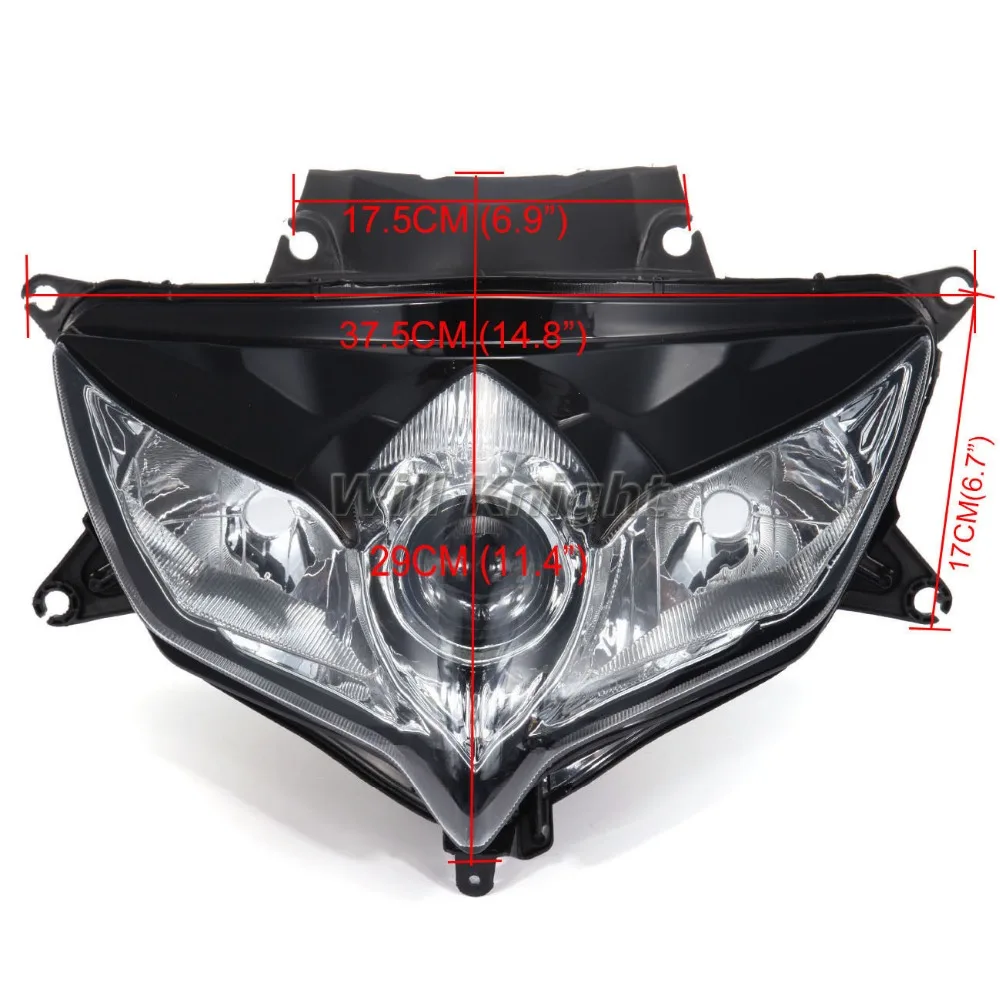 
Передняя фара мотоцикла для Suzuki GSXR600 GSXR750 2008 2009 