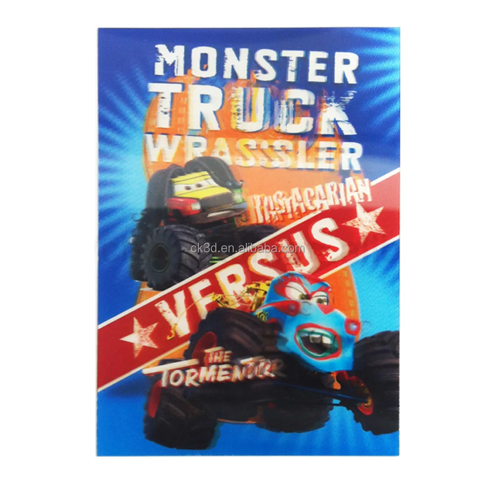 
 Цена от производителя, большие размеры линзовидные 3d постер  