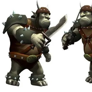 
3d Game Character Scene Modeling Texture Service 